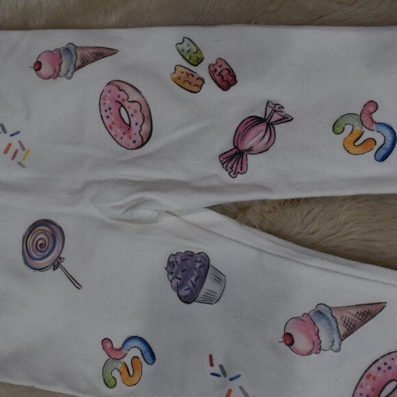 Girls Candy & Donut Leggings Size 18-24 months - Picture 2 of 3